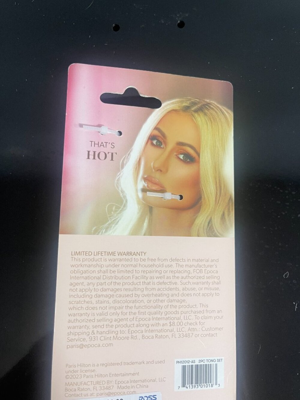 Paris Hilton Pink Gold Tong Set 2pc Kitchen Utensils New - Picture 5 of 5